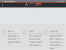 Tablet Screenshot of cornerstonecarolina.com